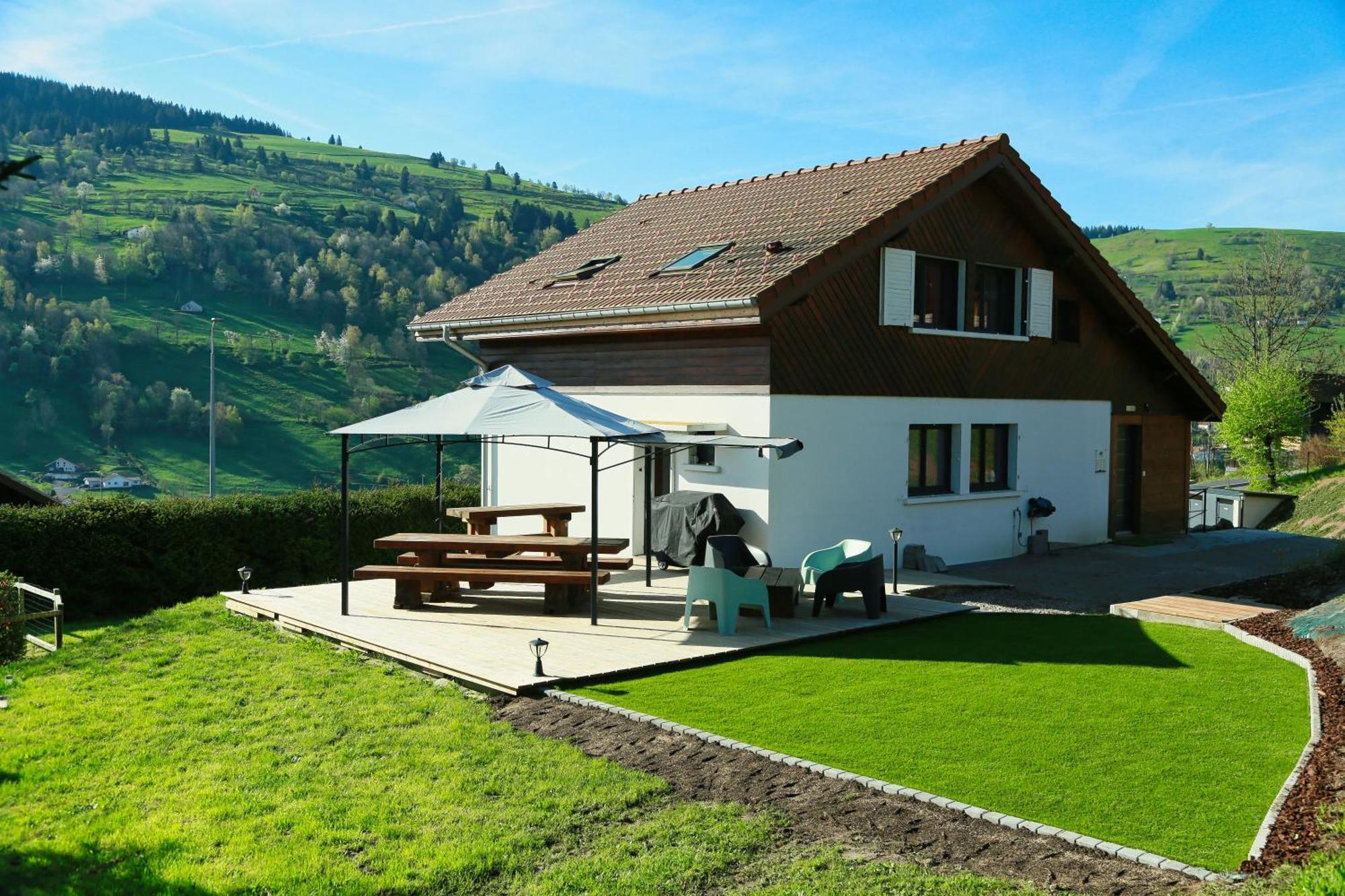 Le Petit Coin De Jeanne Et Marcel Maison De Vacances La Bresse Villa Bagian luar foto